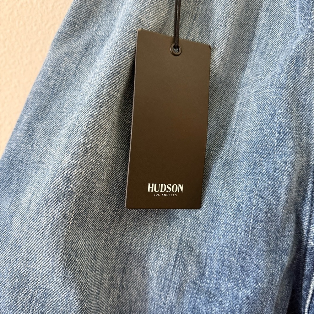 Hudson Trouser Wide Leg Cropped Jeans Dancehall Size 29 NWT - Picture 6 of 9